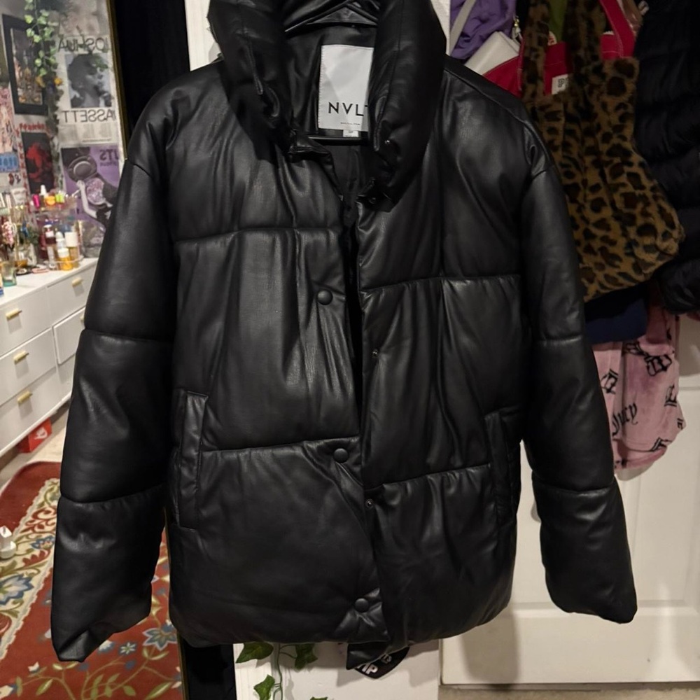 NVLT Black Puffer Jacket
